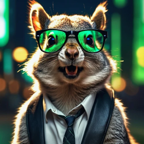 anthropomorphized animals,suit actor,squirell,animals play dress-up,rocket raccoon,raccoon,raccoons,musical rodent,north american raccoon,businessman,financial advisor,funny animals,mustelidae,businessperson,american snapshot'hare,sciurus,racked out squirrel,marketeer,spectacle,whimsical animals,Photography,General,Realistic
