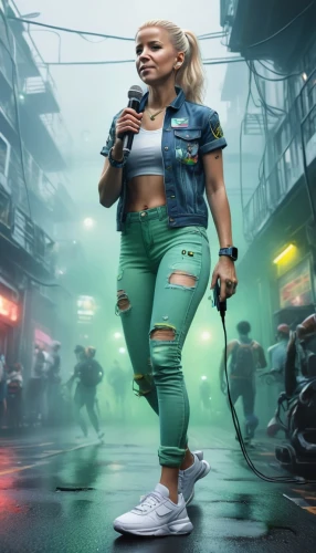 cyberpunk,hip-hop dance,hip hop music,hip-hop,rap,hip hop,roller skating,toni,workout icons,street dance,street dancer,street sports,rapper,hard woman,game art,album cover,diet icon,havana brown,rollerblades,digital compositing,Illustration,Realistic Fantasy,Realistic Fantasy 19