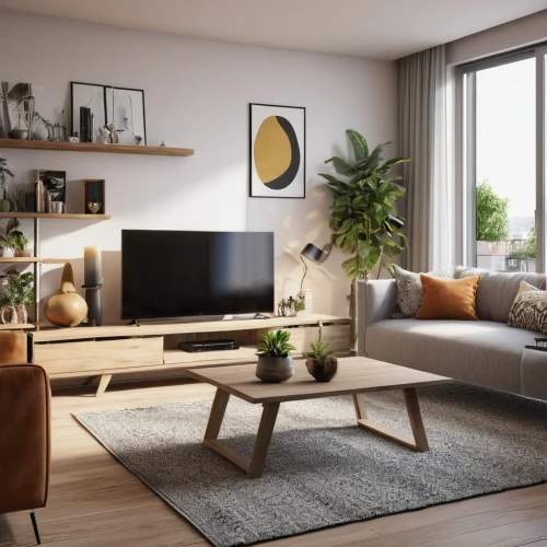 apartment lounge,modern living room,living room modern tv,livingroom,modern decor,living room,danish furniture,tv cabinet,home interior,modern room,tv set,television set,apartment,shared apartment,scandinavian style,entertainment center,contemporary decor,bonus room,an apartment,sofa tables,Photography,General,Realistic