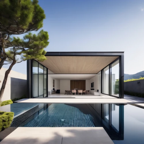 modern house,pool house,modern architecture,dunes house,luxury property,roof landscape,holiday villa,mid century house,contemporary,summer house,cubic house,flat roof,beautiful home,private house,luxury real estate,archidaily,modern style,interior modern design,luxury home,bendemeer estates