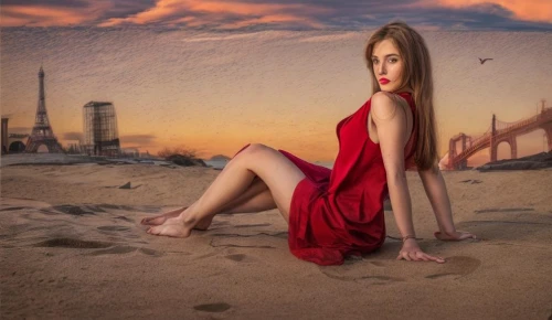 girl on the dune,red sand,girl in red dress,beach background,man in red dress,lady in red,girl in a long dress,red dress,red shoes,on a red background,red background,photo manipulation,photomanipulation,red lighthouse,in red dress,desert background,passion photography,red planet,image manipulation,photoshop manipulation,Common,Common,Photography