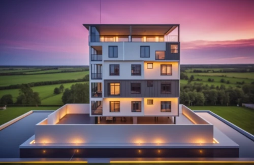 sky apartment,residential tower,luxury property,cubic house,modern architecture,luxury real estate,block balcony,cube stilt houses,cube house,house sales,smart home,estate agent,modern house,glass facade,appartment building,real-estate,dunes house,contemporary,glass facades,lithuania,Photography,General,Natural