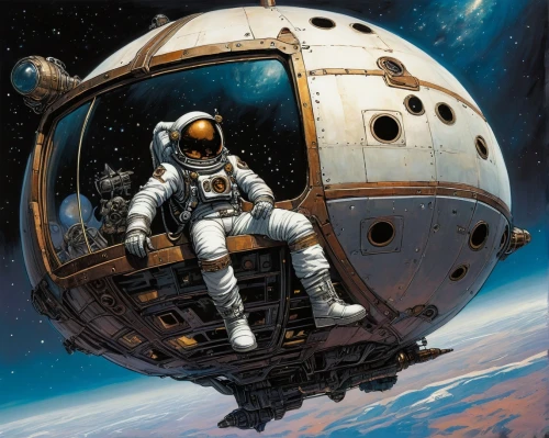 astronaut helmet,space capsule,spacesuit,space walk,spacewalk,astronaut,spacewalks,space art,astronautics,sci fiction illustration,astronauts,space craft,space suit,space tourism,space travel,spacecraft,space-suit,spaceman,spacefill,astronaut suit,Illustration,Realistic Fantasy,Realistic Fantasy 06