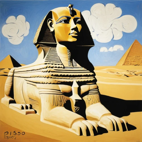 pharaohs,pharaoh,sphinx,sphinx pinastri,pharaonic,the sphinx,giza,ramses ii,nile,picasso,egyptology,hieroglyph,ramses,khufu,egypt,the cairo,pyramids,ancient egypt,sand sculpture,neo-stone age,Art,Artistic Painting,Artistic Painting 05