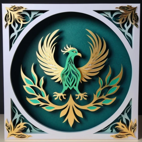 heraldic shield,heraldic,gryphon,laurel wreath,phoenix rooster,emblem,garuda,araucana,heraldry,dove of peace,mod ornaments,heraldic animal,caduceus,pegasus,eagle vector,coat of arms of bird,zodiac sign libra,firebird,crest,prince of wales feathers,Unique,Paper Cuts,Paper Cuts 10