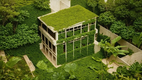 eco-construction,grass roof,cubic house,green living,house in the forest,greenhouse,green garden,eco hotel,frame house,miniature house,roof garden,model house,garden elevation,cube stilt houses,timber house,cube house,bamboo frame,growing green,tree house,garden buildings,Illustration,Realistic Fantasy,Realistic Fantasy 09