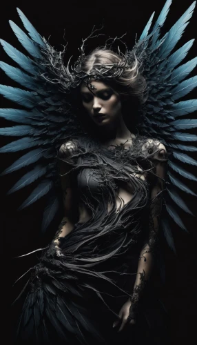 dark angel,black angel,archangel,harpy,angel of death,fallen angel,death angel,angelology,the archangel,winged,winged heart,cd cover,birds of prey-night,angel wing,aporia,stone angel,weeping angel,corvidae,dark art,angel girl,Photography,Artistic Photography,Artistic Photography 05