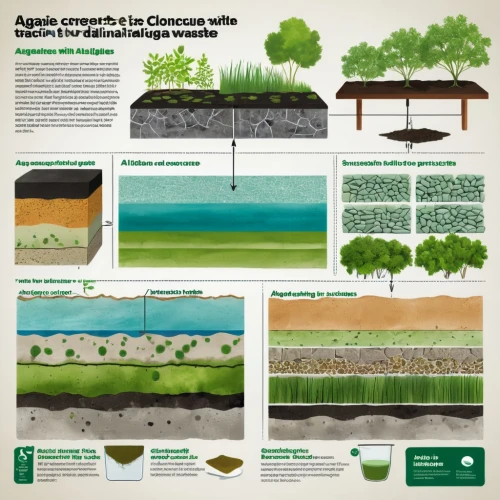 green algae,algae,aggriculture,infographic elements,aquatic plants,irrigation system,wastewater treatment,irrigation,agroculture,perennial plants,green waste,info graphic,water plants,agriculture,organic farm,the roots of the mangrove trees,agricultural use,ecological sustainable development,permaculture,ecologically,Unique,Design,Infographics