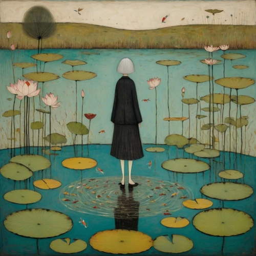 nelumbo,water-the sword lily,lilly pond,lotus pond,lily pad,water lilies,cosmos field,lotus on pond,lily pads,water lotus,lily pond,bell jar,kahila garland-lily,waterlily,mirror in the meadow,water lily,pond,wading,shirakami-sanchi,lotus blossom,Art,Artistic Painting,Artistic Painting 49