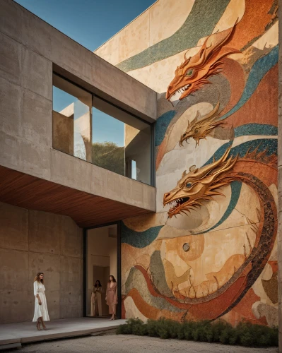 palace of knossos,soumaya museum,chinese dragon,mural,dragon palace hotel,murals,wall painting,oriental painting,facade painting,painted dragon,public art,athens art school,dragon design,facade panels,cave of altamira,golden dragon,wyrm,the annunciation,dragon,the local administration of mastery
