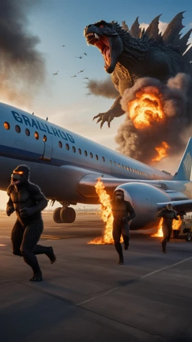 fire breathing dragon,air combat,airplane crash,fighter destruction,dragon fire,game illustration,plane crash,godzilla,southwest airlines,air travel,emergency aircraft,game art,air new zealand,action-adventure game,dragons,fire-fighting aircraft,dragon,flying dogs,background image,action film,Photography,General,Realistic