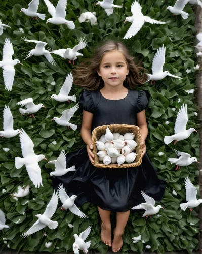 doves of peace,dove of peace,doves and pigeons,peace dove,pigeons and doves,doves,child feeding pigeons,conceptual photography,little girl fairy,child fairy,little girl in wind,little angels,star magnolia,children's photo shoot,children's christmas photo shoot,photographing children,little birds,white dove,little angel,white pigeons,Photography,General,Natural