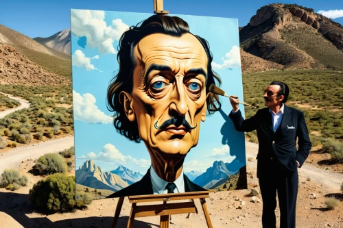 dali,el salvador dali,italian painter,meticulous painting,lupin,caricaturist,painting technique,roy lichtenstein,vincent van gough,groucho marx,painting,to paint,painter,breaking bad,matruschka,photo painting,deadwood,two face,art painting,hans christian andersen,Illustration,American Style,American Style 10