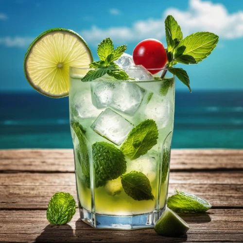 mojito,kiwi coctail,caipirinha,caipiroska,limeade,lime juice,melon cocktail,mint julep,tropical drink,non-alcoholic beverage,strawberry mojito,apple mint,fruitcocktail,spritzer,summer foods,spanish lime,the green coconut,sliced lime,green juice,planter's punch,Photography,General,Realistic