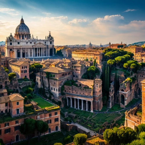 rome,ancient rome,st peter's basilica,view from st peter's basilica,saint peter's basilica,roma,roman forum,vatican,eternal city,vatican city,palatine hill,roma capitale,september in rome,forum romanum,ancient roman architecture,st peters basilica,rome 2,basilica di san pietro in vaticano,basilica of saint peter,vaticano,Photography,General,Fantasy