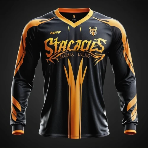 sports jersey,bicycle jersey,long-sleeve,sports uniform,ordered,mock up,gold foil 2020,apparel,ball hockey,long-sleeved t-shirt,maillot,uniforms,box lacrosse,active shirt,skeleltt,mockup,the back,sheriff,new jersey,photo of the back,Photography,General,Realistic