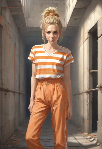 eleven,prisoner,clementine,chainlink,child portrait,prison,boy,child boy,rockabella,child,pixie-bob,orange,child girl,it,dwarf sundheim,art,ken,pubg mascot,dwarf,blond girl,Digital Art,Comic