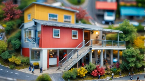 houses clipart,miniature house,escher village,tilt shift,apartment house,house painting,apartment building,apartment complex,an apartment,wooden houses,small house,isometric,row houses,hanging houses,row of houses,townhouses,mixed-use,little house,doll house,colorful city,Unique,3D,Panoramic