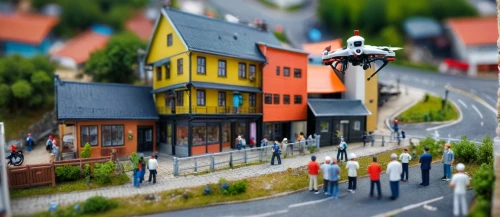 escher village,houses clipart,model railway,model airplane,3d rendering,quadcopter,smart city,miniature house,town planning,model aircraft,alpine village,aurora village,toy airplane,tilt shift,figure of paragliding,scale model,row houses,model train,radio-controlled toy,townscape,Unique,3D,Panoramic