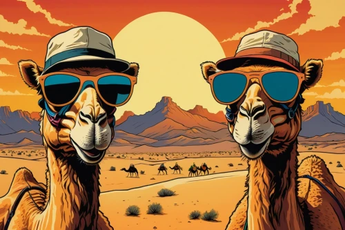 camels,two-humped camel,dromedaries,ostriches,desert safari,altiplano,two giraffes,bazlama,camel,camel caravan,two-horses,giraffes,namib,camelride,llamas,gazelles,camelid,ostrich farm,dromedary,desert background,Illustration,Vector,Vector 15