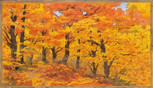 autumn frame,autumn landscape,autumn foliage,fall foliage,round autumn frame,autumn trees,fall landscape,fall picture frame,yellow leaves,golden trumpet trees,leaves in the autumn,golden autumn,autumn background,maple foliage,autumn leaves,fall leaves,the trees in the fall,trees in the fall,colored leaves,autumnal,Art sketch,Art sketch,Traditional