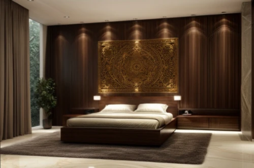 gold wall,room divider,luxury home interior,interior decoration,contemporary decor,interior modern design,modern decor,bronze wall,sleeping room,3d rendering,interior design,gold stucco frame,great room,interior decor,search interior solutions,wall plaster,modern room,patterned wood decoration,stucco wall,luxury hotel