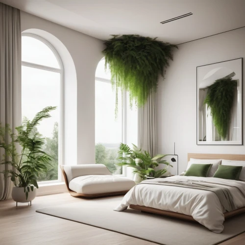 green living,modern room,modern decor,canopy bed,houseplant,bedroom,contemporary decor,house plants,bamboo curtain,tropical greens,interior decoration,interior design,green plants,3d rendering,home interior,interior modern design,guest room,great room,interior decor,soft furniture,Photography,Documentary Photography,Documentary Photography 22