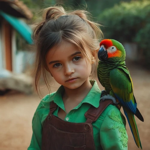 tropical birds,parrot,tropical bird climber,caique,macaws of south america,little boy and girl,beautiful macaw,tropical animals,tropical bird,green jay,parrots,lorikeet,green bird,colorful birds,rare parrot,india,beautiful parakeet,birds with heart,girl and boy outdoor,photographing children,Photography,Documentary Photography,Documentary Photography 08