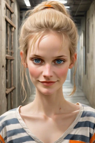 clementine,cgi,realdoll,the girl's face,doll's facial features,blonde woman,female doll,3d rendered,character animation,b3d,woman face,rose png,lori,blonde girl,girl portrait,portrait of a girl,girl in a long,blond girl,anime 3d,clay animation,Digital Art,Comic