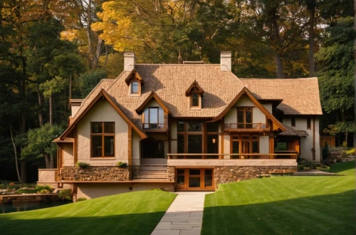 new england style house,log home,timber house,beautiful home,house in the forest,wooden house,house shape,log cabin,architectural style,country house,luxury home,large home,chalet,house in the mountains,country estate,luxury property,crispy house,country cottage,home landscape,two story house,Photography,General,Natural