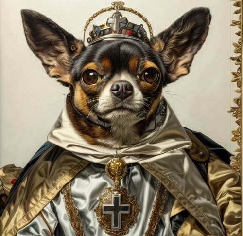 king charles spaniel,pope,nuncio,emperor,the order of cistercians,admiral von tromp,heraldic animal,chihuahua,napoleon bonaparte,twitch icon,biewer terrier,welschcorgi,christdorn,rompope,crusader,schutzhund,pet portrait,general,emperor wilhelm i,pope francis