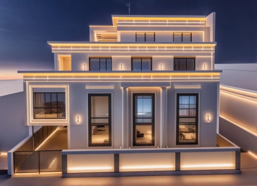 block balcony,mykonos,art deco,mamaia,model house,exterior decoration,gold stucco frame,luxury property,deco,house with caryatids,penthouse apartment,classical architecture,luxury real estate,two story house,lakonos,build by mirza golam pir,smart home,jewelry（architecture）,qatar,house front,Photography,General,Realistic