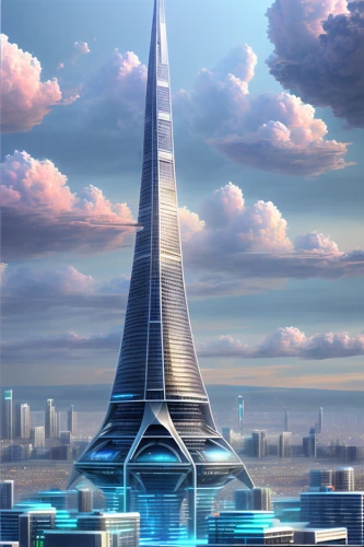 futuristic architecture,futuristic landscape,cellular tower,skyscraper,the skyscraper,lotte world tower,pc tower,skycraper,sky space concept,sky city,electric tower,burj,futuristic art museum,futuristic,cyberspace,tallest hotel dubai,skyscrapers,smart city,skyscraper town,scifi