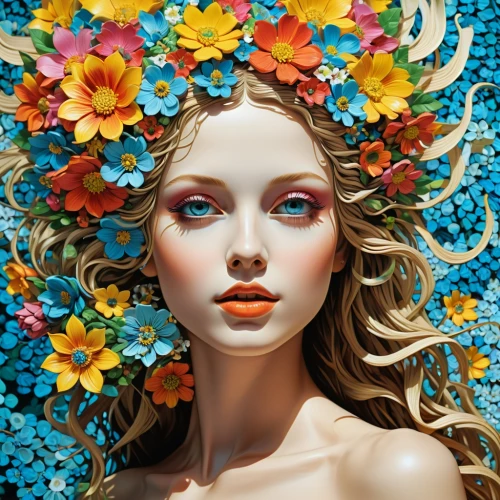 girl in flowers,beautiful girl with flowers,flower painting,flower wall en,blooming wreath,flower art,flower fairy,wreath of flowers,flower girl,flowers png,flower crown,girl in a wreath,flower nectar,boho art,splendor of flowers,flora,flower background,floral composition,floral wreath,flower garland,Photography,Artistic Photography,Artistic Photography 09