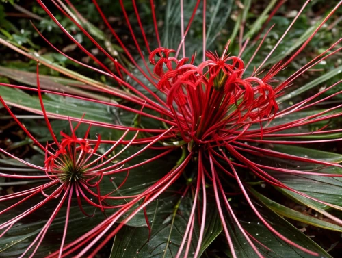 bromeliaceae,xanthorrhoeaceae,cockspur coral tree,cuba flower,red blooms,bromelia,gymea lily,upright flower stalks,red foliage,aloe polyphylla,passifloraceae,aloe barbadensis,firecracker flower,red flower,ranunculaceae,naples botanical garden,coral aloe,ericaceae,red spider lily,prickly flower