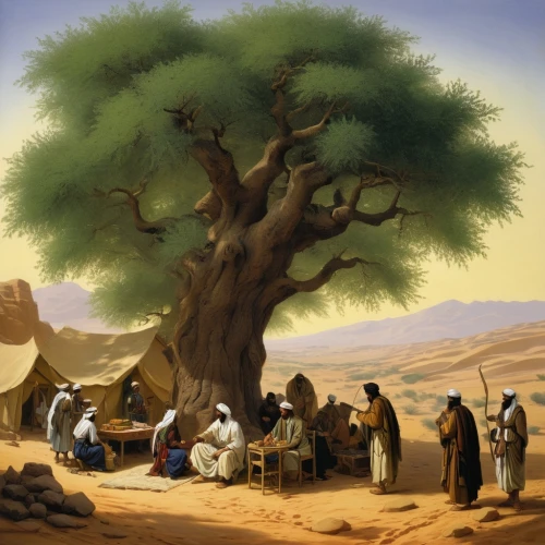 bedouin,musicians,musical ensemble,argan tree,street musicians,pilgrims,bağlama,argan trees,arabic background,nativity of christ,genesis land in jerusalem,orchestra,afar tribe,village scene,camel caravan,nomadic people,wise men,basotho musicians,nativity of jesus,libyan desert,Illustration,Realistic Fantasy,Realistic Fantasy 05