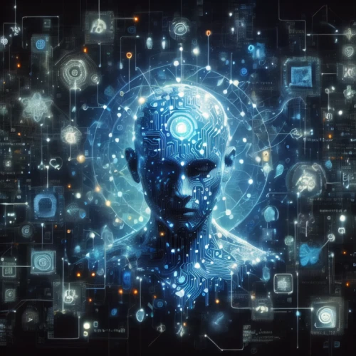computational thinking,artificial intelligence,cybernetics,digital identity,neural network,virtual identity,ai,cognitive psychology,brain icon,biometrics,connectedness,brainy,thinking man,man with a computer,consciousness,electronic medical record,mind-body,neural pathways,personal data,machine learning