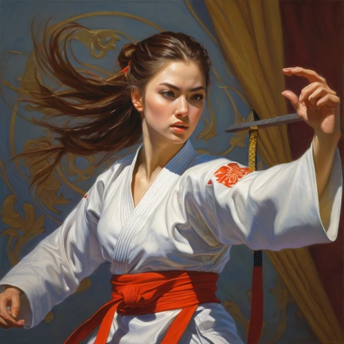 japanese martial arts,martial arts,tang soo do,shorinji kempo,xing yi quan,martial arts uniform,taijiquan,chinese art,hapkido,geisha girl,haidong gumdo,wushu,karate,aikido,geisha,taekwondo,sanshou,japanese art,kenjutsu,oriental,Illustration,Realistic Fantasy,Realistic Fantasy 03