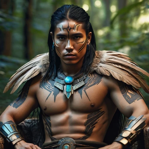 the american indian,tribal chief,maori,american indian,warrior woman,native american,male elf,male character,warrior east,shaman,female warrior,warrior,warlord,black warrior,shamanic,mowgli,amerindien,drago milenario,spartan,barbarian,Photography,General,Sci-Fi