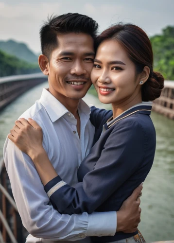 pre-wedding photo shoot,social,couple - relationship,loving couple sunrise,couple in love,love couple,portrait photographers,as a couple,romantic portrait,young couple,love bridge,couple goal,beautiful couple,man and wife,couple,two people,engagement,vietnam's,cambodia,vietnam vnd,Photography,General,Natural