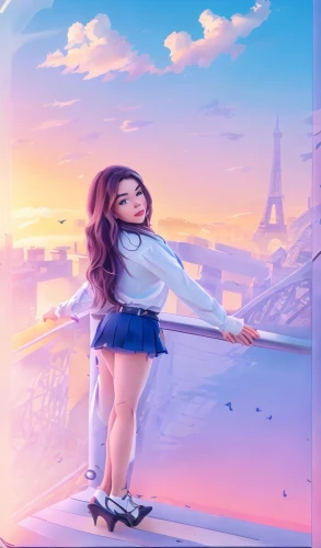 french digital background,paris,france,monsoon banner,dusk background,fleur de sel,image manipulation,eiffel,world digital painting,sky rose,rapunzel,fantasy picture,rosa ' amber cover,sailor,banner set,digital compositing,lux,cd cover,3d fantasy,video high chou,Common,Common,Cartoon