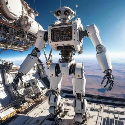 robot in space,spacewalk,space walk,space tourism,spacewalks,astronaut suit,astronautics,spacesuit,space-suit,science fiction,robot combat,sci fi,robotics,space suit,cosmonautics day,aerospace engineering,space travel,space craft,science-fiction,astronaut,Photography,General,Realistic