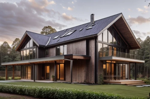 folding roof,timber house,eco-construction,metal roof,wooden house,modern house,wooden roof,smart home,modern architecture,roof panels,grass roof,house in the forest,inverted cottage,frame house,mid century house,archidaily,cubic house,log home,log cabin,slate roof