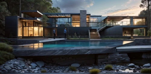 modern house,landscape design sydney,modern architecture,mid century house,landscape designers sydney,dunes house,3d rendering,luxury property,luxury home,pool house,cubic house,beautiful home,house by the water,modern style,render,luxury real estate,mid century modern,garden design sydney,contemporary,crib
