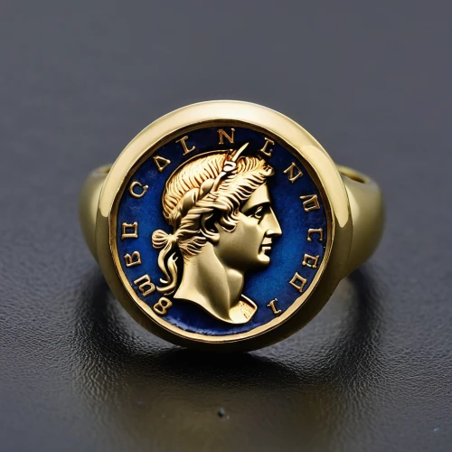 nuerburg ring,ring with ornament,cufflinks,euro cent,golden ring,constellation pyxis,230 ce,gold watch,cufflink,ring jewelry,medusa,euro coin,gold medal,enamelled,gold rings,dark blue and gold,grave jewelry,cepora judith,gold jewelry,asclepius,Photography,General,Realistic