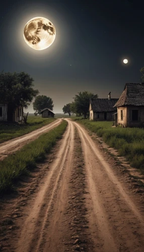 photo manipulation,moonlit night,photoshop manipulation,photomanipulation,hanging moon,moonshine,full moon,moon photography,moon car,super moon,fantasy picture,moon in the clouds,ufo intercept,the mystical path,night image,conceptual photography,moonlit,moon night,moon at night,moon vehicle,Photography,General,Realistic