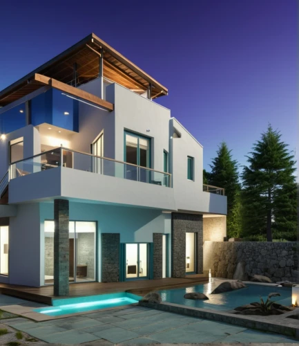 modern house,modern architecture,3d rendering,holiday villa,luxury property,smart home,pool house,two story house,beautiful home,modern style,smart house,luxury home,landscape design sydney,residential house,dunes house,exterior decoration,contemporary,large home,floorplan home,mid century house,Photography,General,Realistic