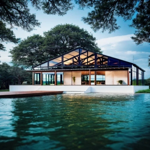 house by the water,pool house,house with lake,dunes house,summer house,boat house,holiday villa,florida home,boathouse,beach house,luxury property,tropical house,mid century house,luxury home,beautiful home,modern house,aqua studio,villa,private house,lake view