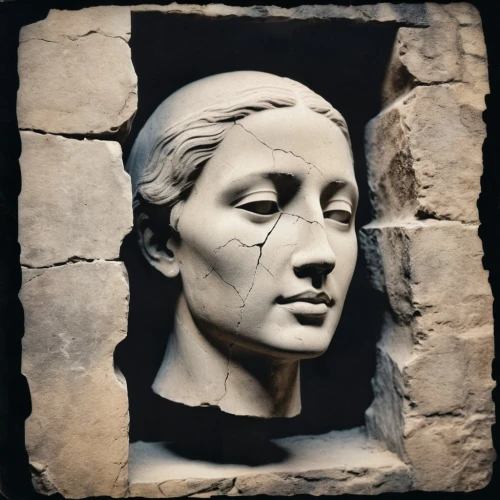weeping angel,woman sculpture,woman's face,seven sorrows,stone sculpture,stone carving,death mask,the magdalene,widow's tears,woman face,petrification,grief,doll's head,sorrow,half-mourning,tears bronze,of mourning,ambrotype,herculaneum,vosges-rose,Photography,Documentary Photography,Documentary Photography 03