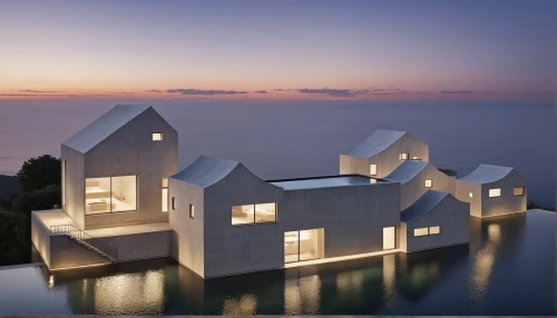cube stilt houses,dunes house,floating huts,house by the water,cubic house,cube house,house with lake,beach house,stilt houses,danish house,modern architecture,holiday villa,modern house,house of the sea,beachhouse,inverted cottage,3d rendering,luxury property,mirror house,residential house,Photography,General,Realistic
